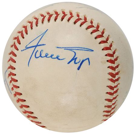 Lot #966 Baseball: 500 Home Run Club Baseball - Image 3