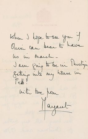 Lot #233 Princess Margaret Letters - Image 2