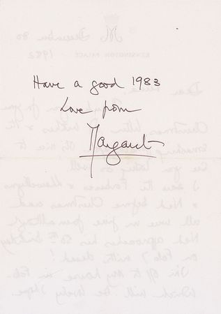 Lot #233 Princess Margaret Letters - Image 4
