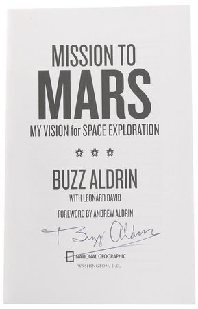 Lot #441 Buzz Aldrin Signed Photograph - Image 4