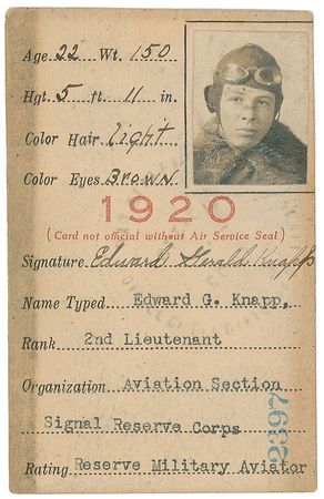 Lot #438 Orville Wright: 1927 pilot?s license issued to a former military aviator - Image 2
