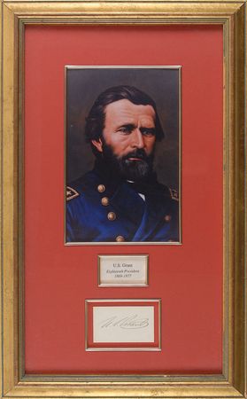 Lot #34 U. S. Grant Signature - Image 1
