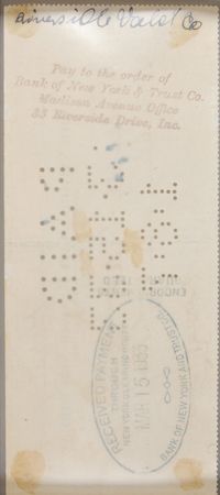 Lot #668 George Gershwin Check - Image 4
