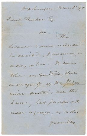 Lot #301 Daniel Webster - Image 1