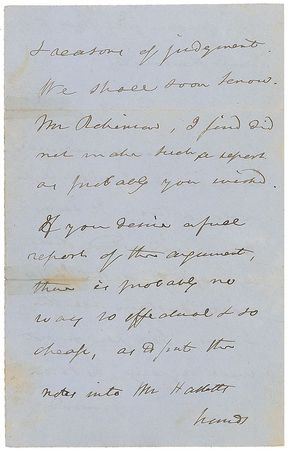 Lot #301 Daniel Webster - Image 2