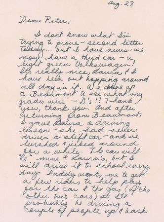 Lot #676 Janis Joplin: “I’ve been practising the recorder and now I can play G, A, B, C, C#, D & E! Gee, aren’t I great!” - Image 2