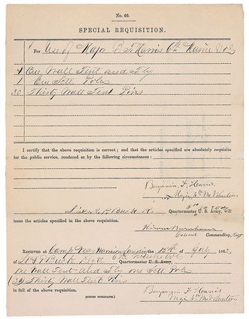 Lot #339 Civil War: Excellent Civil War collection highlighted by Philip Sheridan and Wade Hampton - Image 2