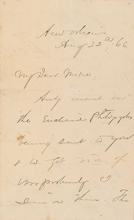 Lot #339 Civil War: Excellent Civil War collection highlighted by Philip Sheridan and Wade Hampton - Image 3