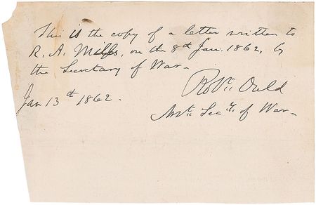 Lot #339 Civil War: Excellent Civil War collection highlighted by Philip Sheridan and Wade Hampton - Image 10