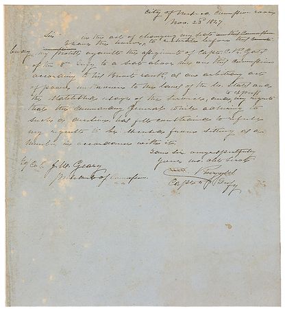 Lot #339 Civil War: Excellent Civil War collection highlighted by Philip Sheridan and Wade Hampton - Image 13
