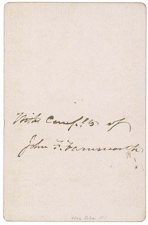 Lot #340 Civil War Signed Photographs - Image 12