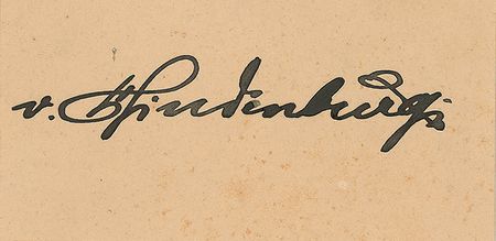 Lot #204 Paul von Hindenburg and Camillo Cavour Signatures - Image 1