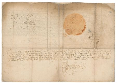 Lot #193 Ferdinand and Isabella: Remarkable 1494 document involving the laws of maritime navigation, signed by the patrons of Christopher Columbus - Image 2