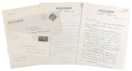 Lot #205 Alger Hiss: The persecuted ‘spy’ weighs in on Nixon, mentioning the “adversary encounters such as I had with him in 1948” - Image 1
