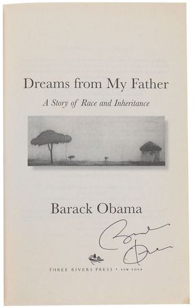 Lot #133 Barack Obama Book - Image 1