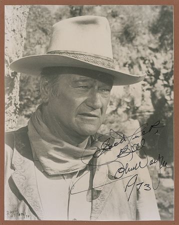 Lot #838 John Wayne Signed Photograph - Image 2