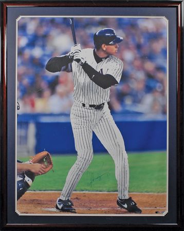 Lot #1015 Alex Rodriguez: Mammoth pair of A-Rod displays - Image 1
