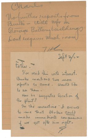 Lot #188 Thomas Edison: Ready for manufacture in Edison?s ?Storage Battery buildings? - Image 1