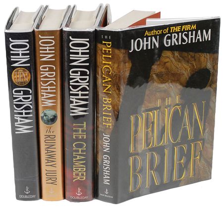 Lot #582 John Grisham Books - Image 1