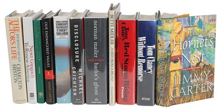 Lot #581 Celebrity Authors Books - Image 1