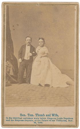 Lot #295 General and Mrs. Tom Thumb: The inspirational Thumb foretells great heights: ?We shall progress in the future beyond any conception we have now? - Image 2