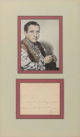 Lot #560 Gertrude Stein Signed Note - Image 1