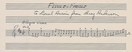 Lot #604 Composers Signed Musical Quotes - Image 1
