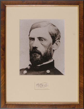 Lot #367 John F. Reynolds: Scarce signature of one of the Union?s leading generals, a casualty of Gettysburg - Image 1