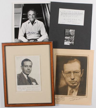 Lot #674 Musicians Signed Photographs - Image 1