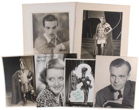 Lot #783 Actors and Actresses Signed Photographs - Image 1