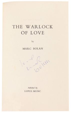 Lot #660 Marc Bolan Book - Image 1