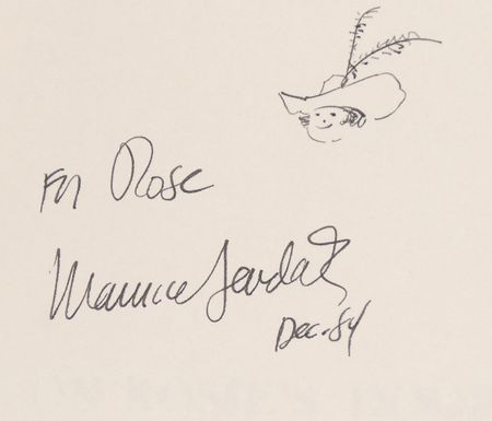 Lot #554 Maurice Sendak: Sendak accentuates his third book with a darling Rosie sketch - Image 3