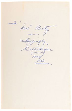 Lot #933 Walter Hagen: The man who ruled golf for two decades - Image 1