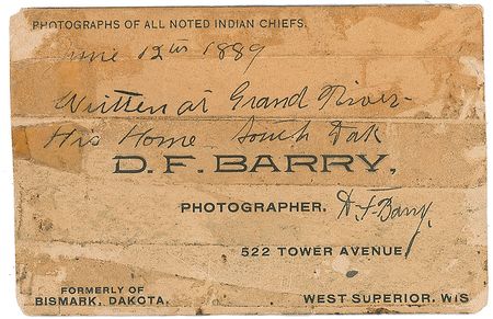 Lot #282 Sitting Bull: Desirable Sitting Bull with remarkable documentation from an ancestor - Image 2