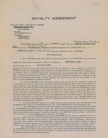 Lot #358 Gertrude ‘Ma’ Rainey - Image 1