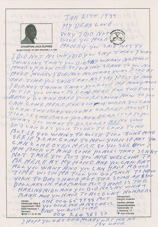 Lot #407 ?Champion? Jack Dupree - Image 1