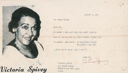 Lot #375 Victoria Spivey - Image 1
