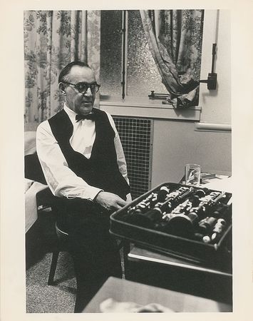 Lot #485 Jim Marshall: Benny Goodman and Paul Desmond - Image 1