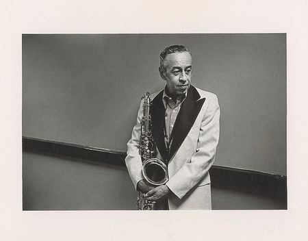 Lot #490 Jim Marshall: Duke Ellington and Paul Gonzales - Image 1
