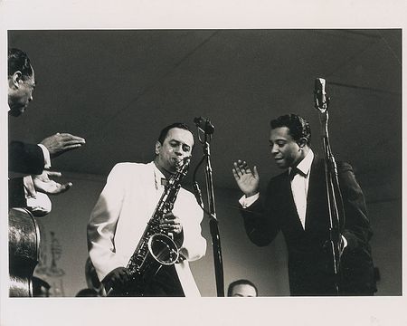 Lot #489 Jim Marshall: Duke Ellington and Johnny Hodges - Image 1
