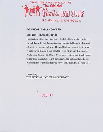 Lot #35 George Harrison - Image 3