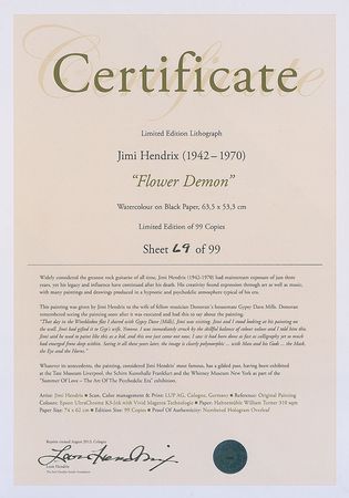 Lot #169 Jimi Hendrix - Image 2