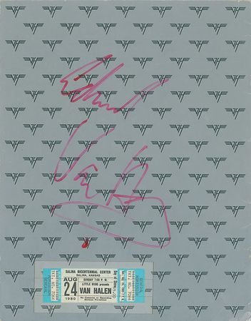 Lot #681 Eddie Van Halen - Image 1