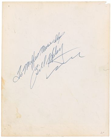 Lot #534 Bill Haley - Image 2