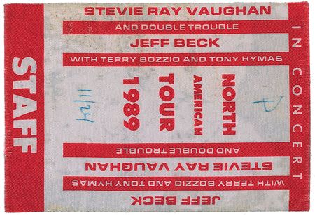 Lot #935 Stevie Ray Vaughan and Jeff Beck - Image 2