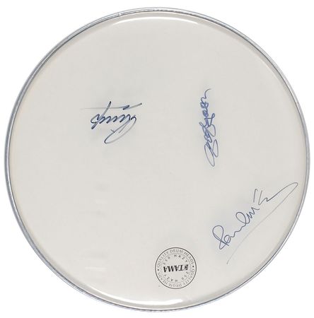 Lot #40 George Harrison, Paul McCartney and Ringo