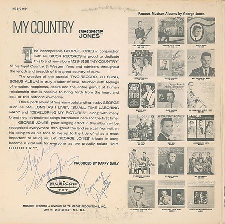 Lot #279 George Jones and Tammy Wynette - Image 1