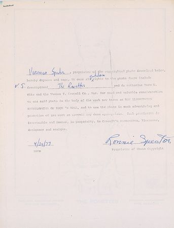 Lot #593 The Ronettes - Image 3