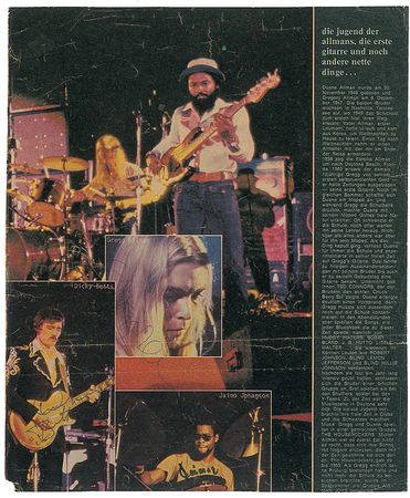 Lot #631 Allman Brothers - Image 2