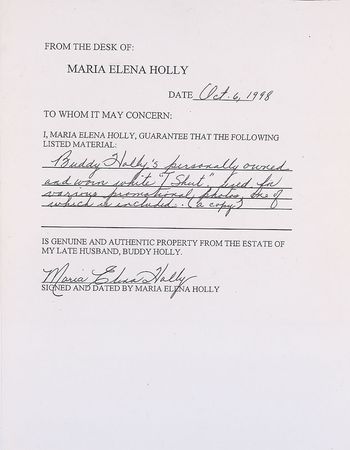 Lot #526 Buddy Holly - Image 4